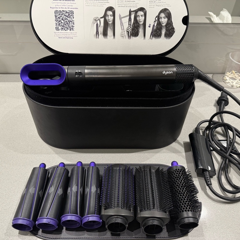 Dyson Airwrap™ styler Complete (Black/Purple)